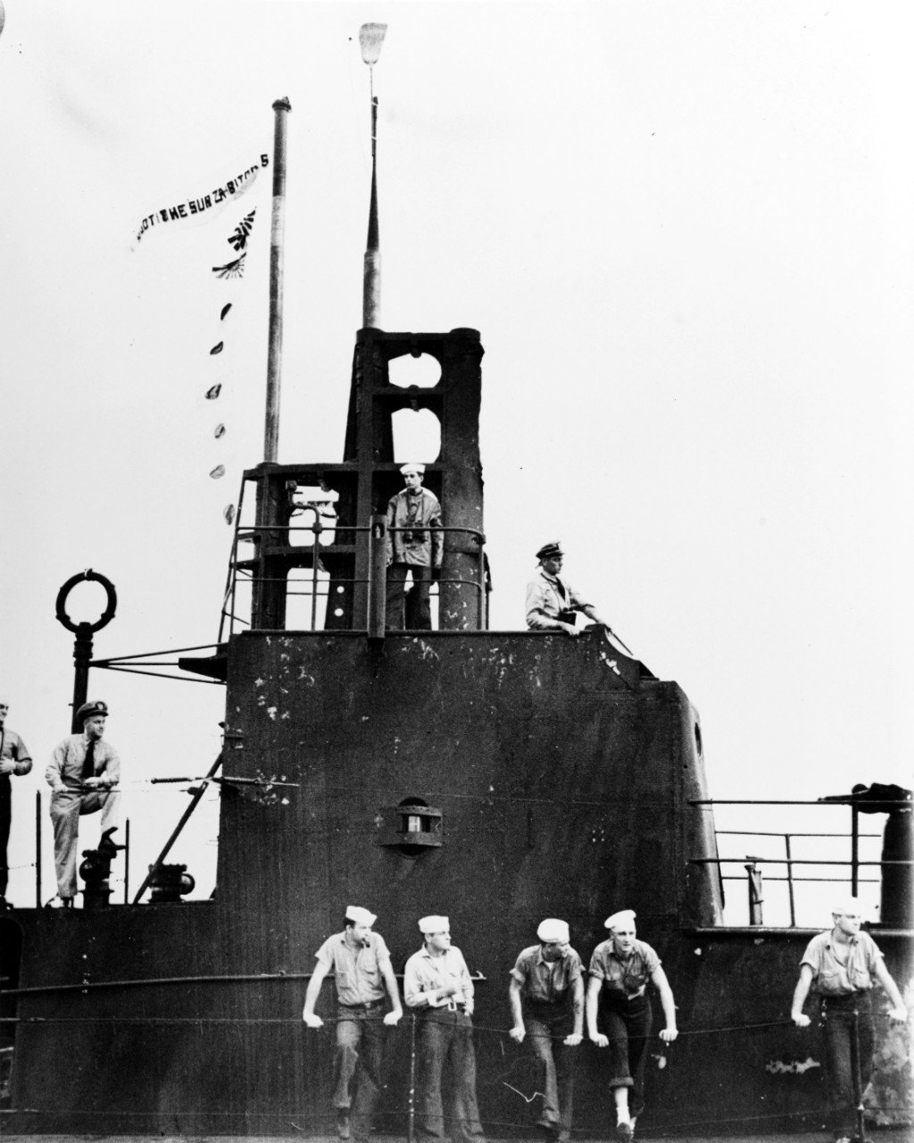 WWII submarine 