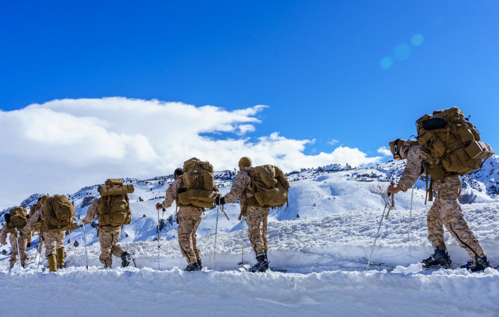 Army cold weather training