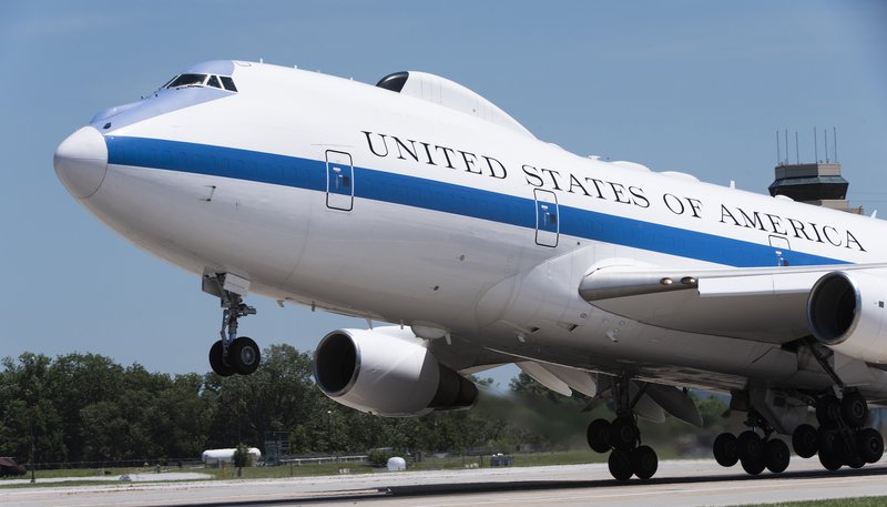 E-4B National Airborne Operations Center Takeoff