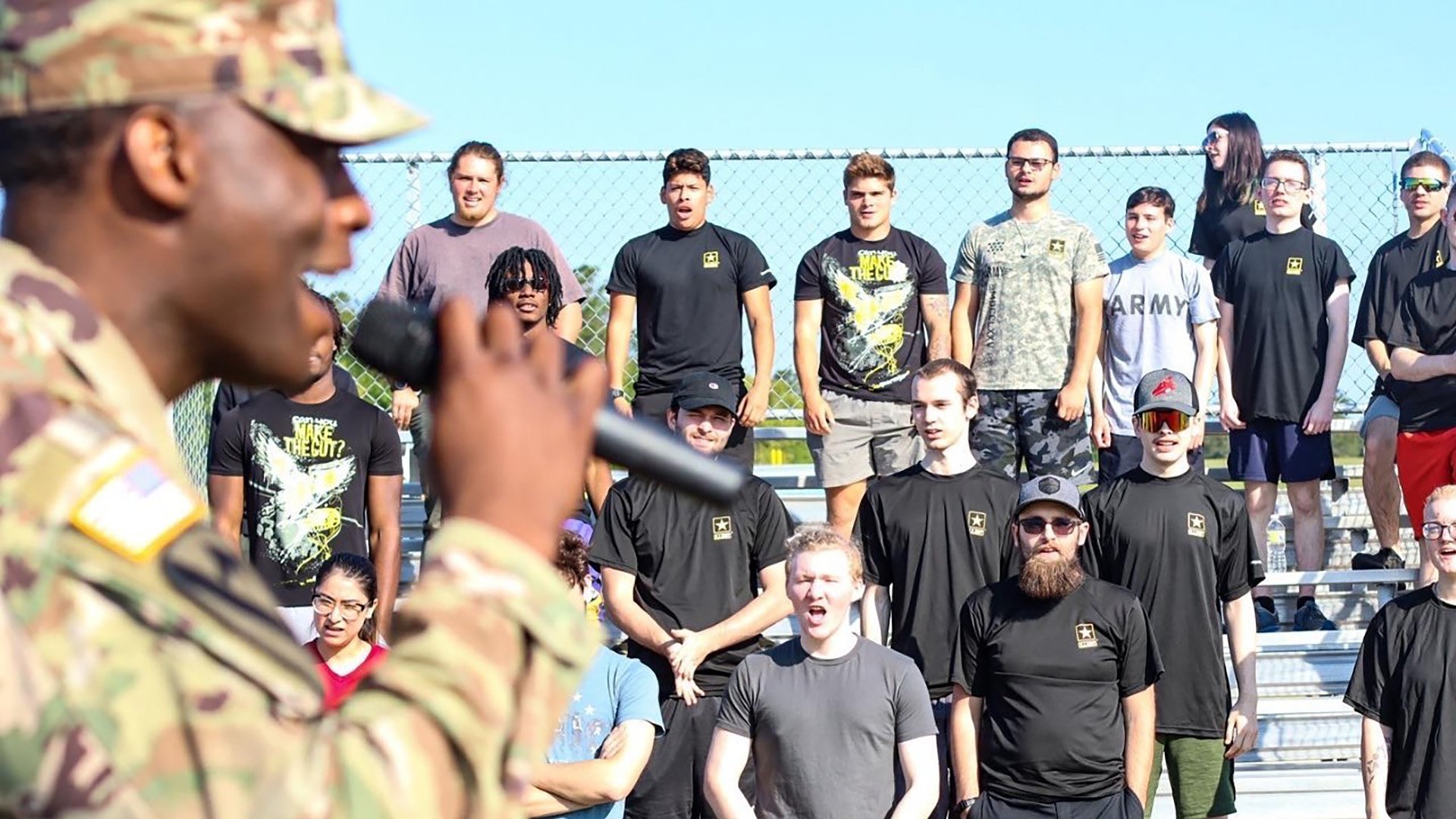 Grinston US Army Recruiting Woke