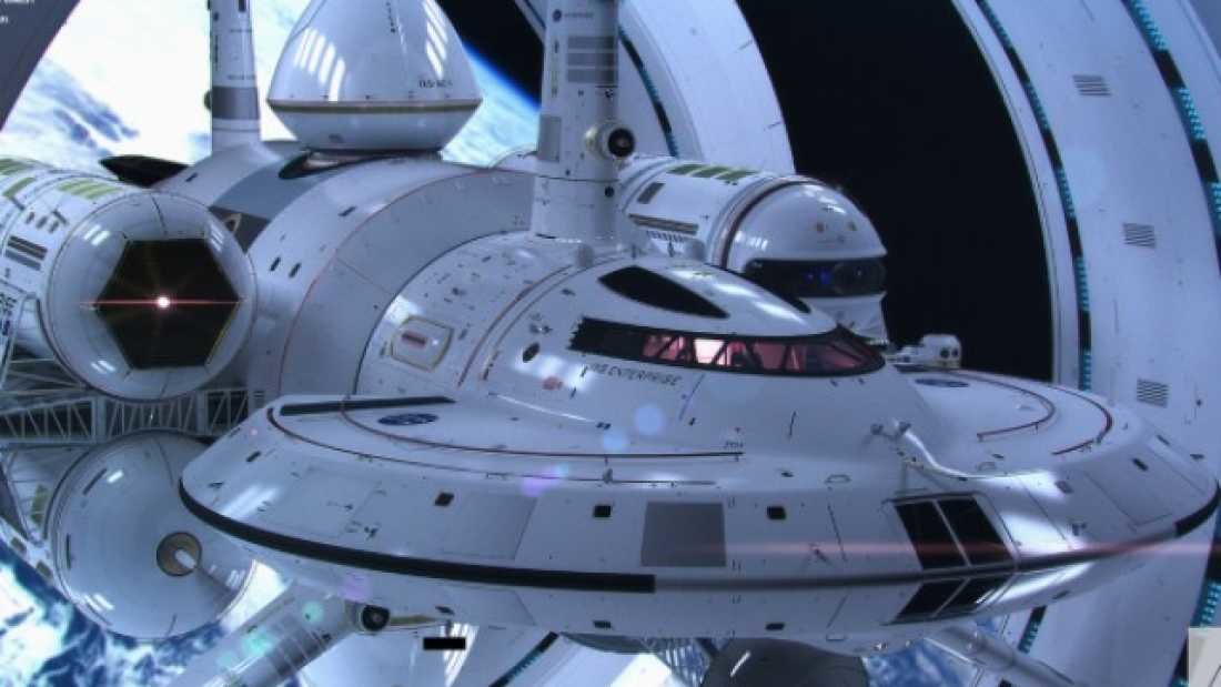 NASA warp drive ship concept