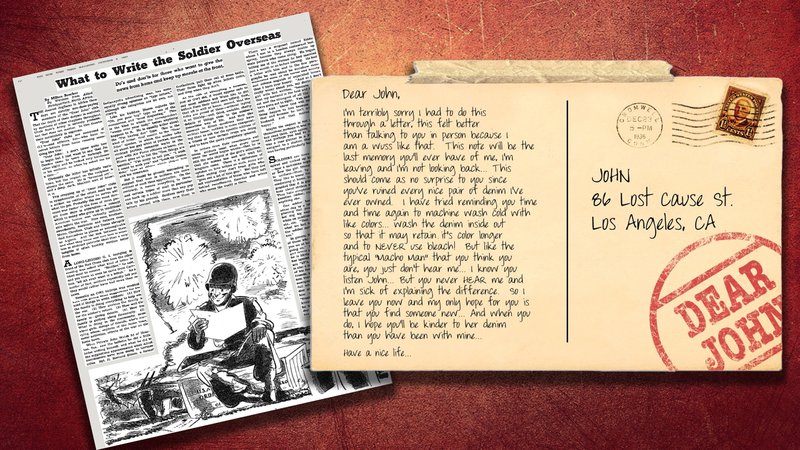 Dear John letters