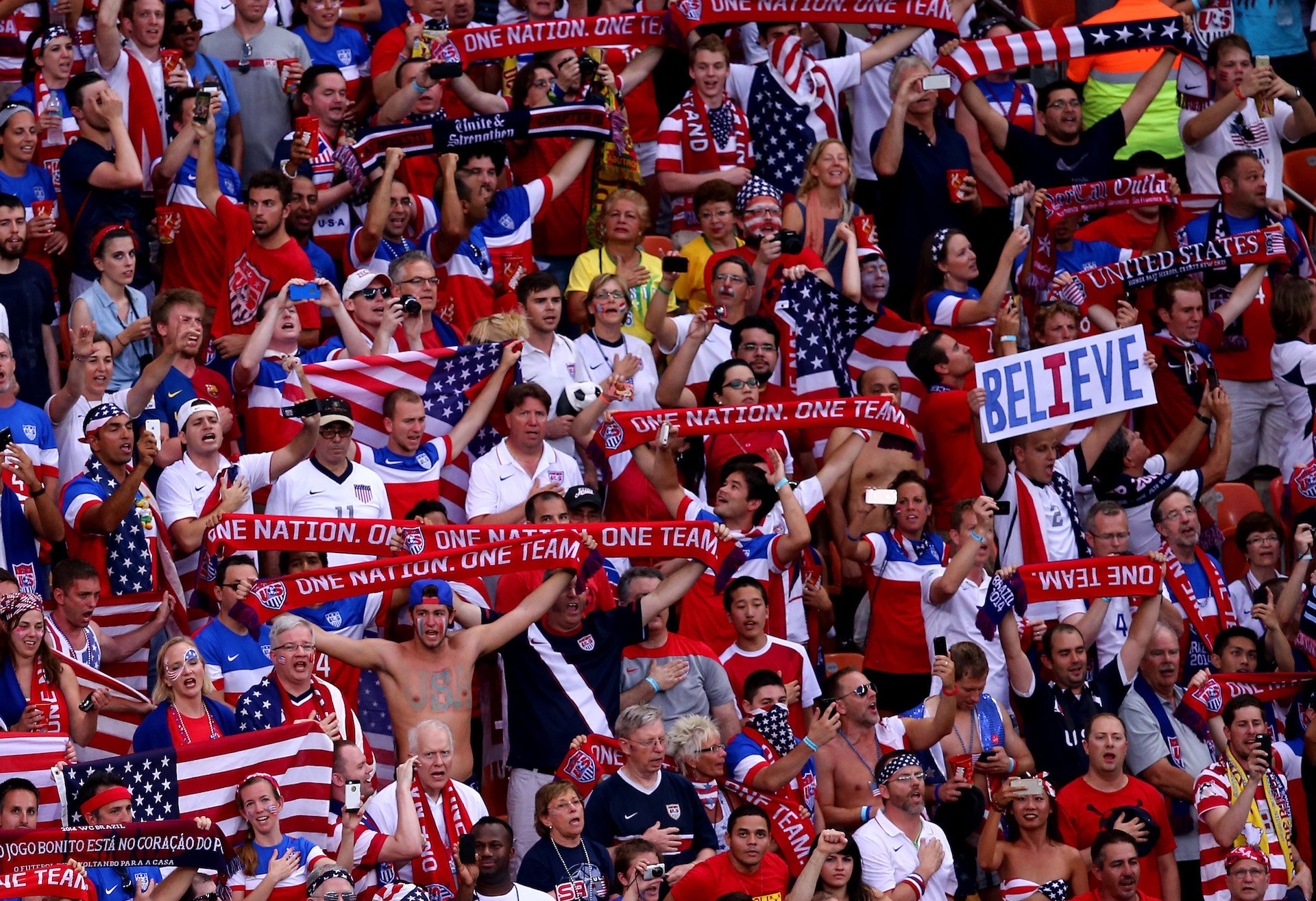 i believe that we will win USMNT cheer FIFA World Cup