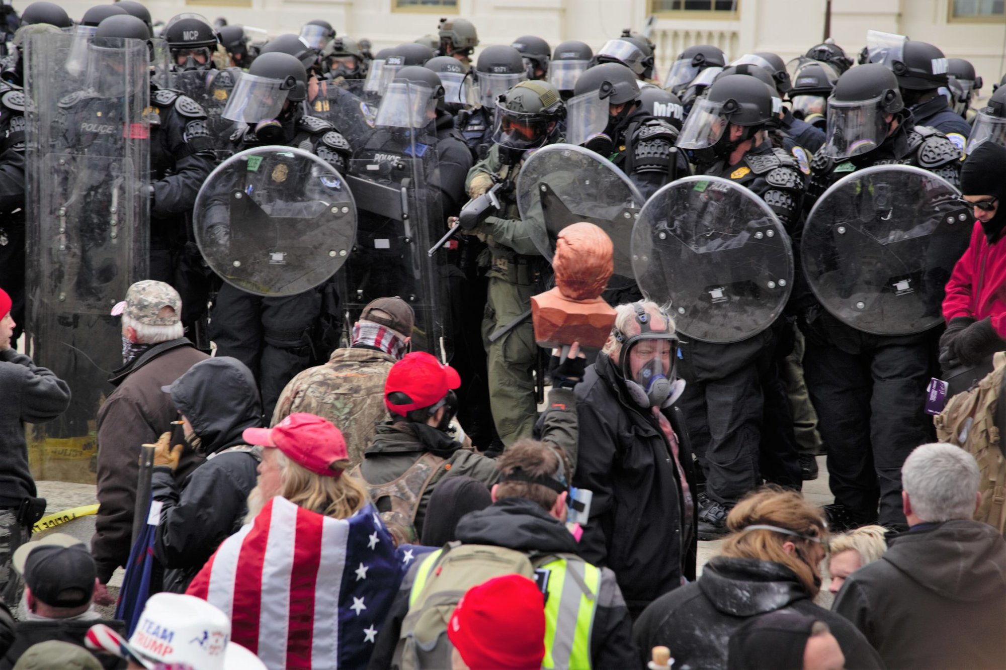 police response Capitol building