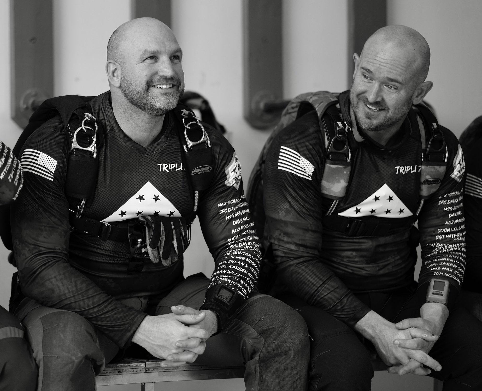 Triple 7 Expedition logistics: Glenn Cowan and Mike Sarraille