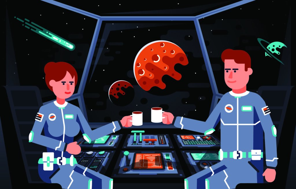 space coffee, nasa, coffee or die