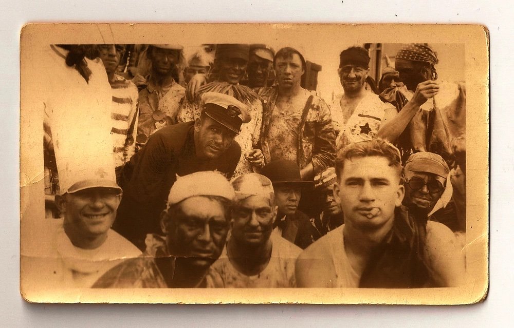 shellback line-crossing equator tradition coffee or die 