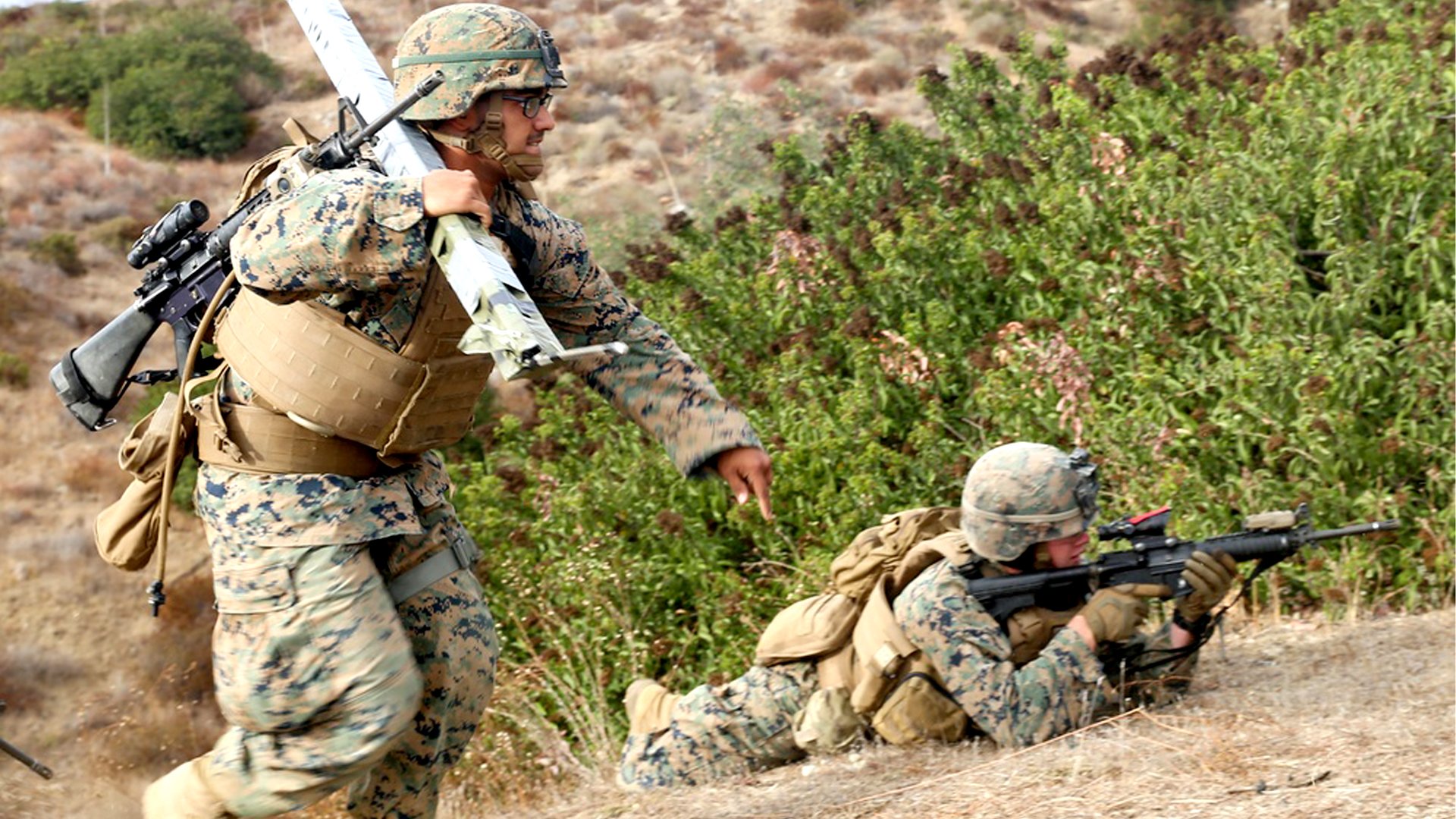 Marine combat engineers