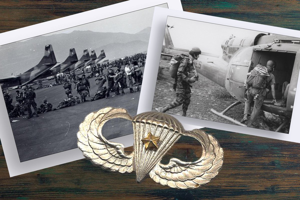 Various US airborne and special operations forces from MACV-SOG to Force Recon Marines conducted multiple combat parachute jumps during the Vietnam War. Photos courtesy of the Mike Force Association and Wikimedia Commons. Composite by Coffee or Die Magazine.