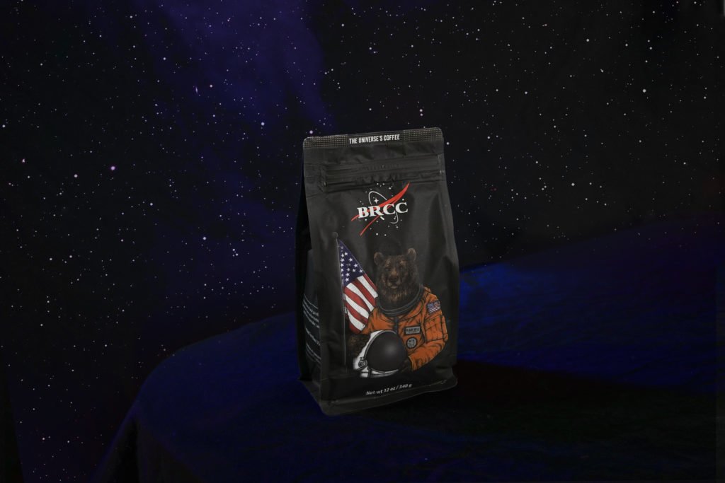 Black Rifle Coffee Company's latest Exclusive Coffee Subscription offering is Space Bear, a honey-processed roast from Peru. Photo courtesy of Black Rifle Coffee Company.