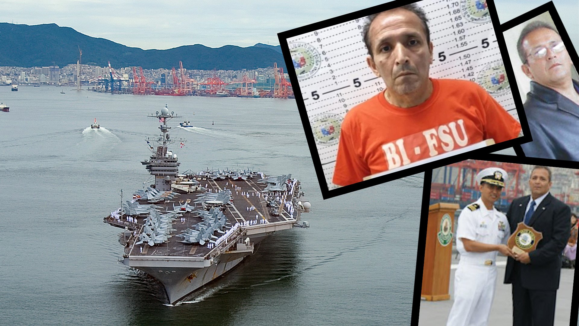 The former director of operations of the US Navy’s Military Sealift Command Office in Busan, South Korea, was sentenced Dec. 2 to five years in prison for his role in a bribery conspiracy and lying to federal investigators. Retired Marine Master Sgt. Xavier Fernando Monroy, 65, of Brentwood, New York, took bribes to slide confidential US Navy to a corrupt South Korean contractor. Coffee or Die Magazine composite.