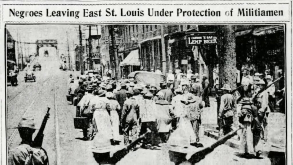 1917 St. Louis Riot coffee or die 