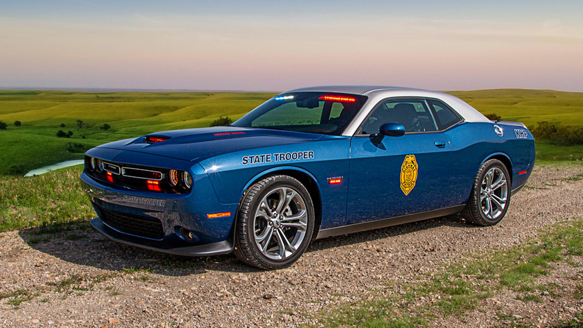 The Kansas Highway Patrol is vying against 43 other state police agencies in the 9th annual America’s Best Looking Cruiser Calendar Contest. Kansas Highway Patrol photo.