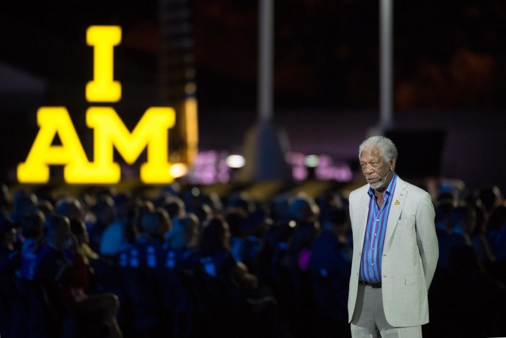 black celebrity veterans, morgan freeman