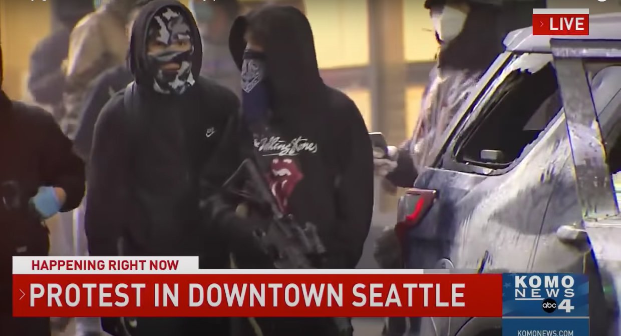 security contractor seattle riot