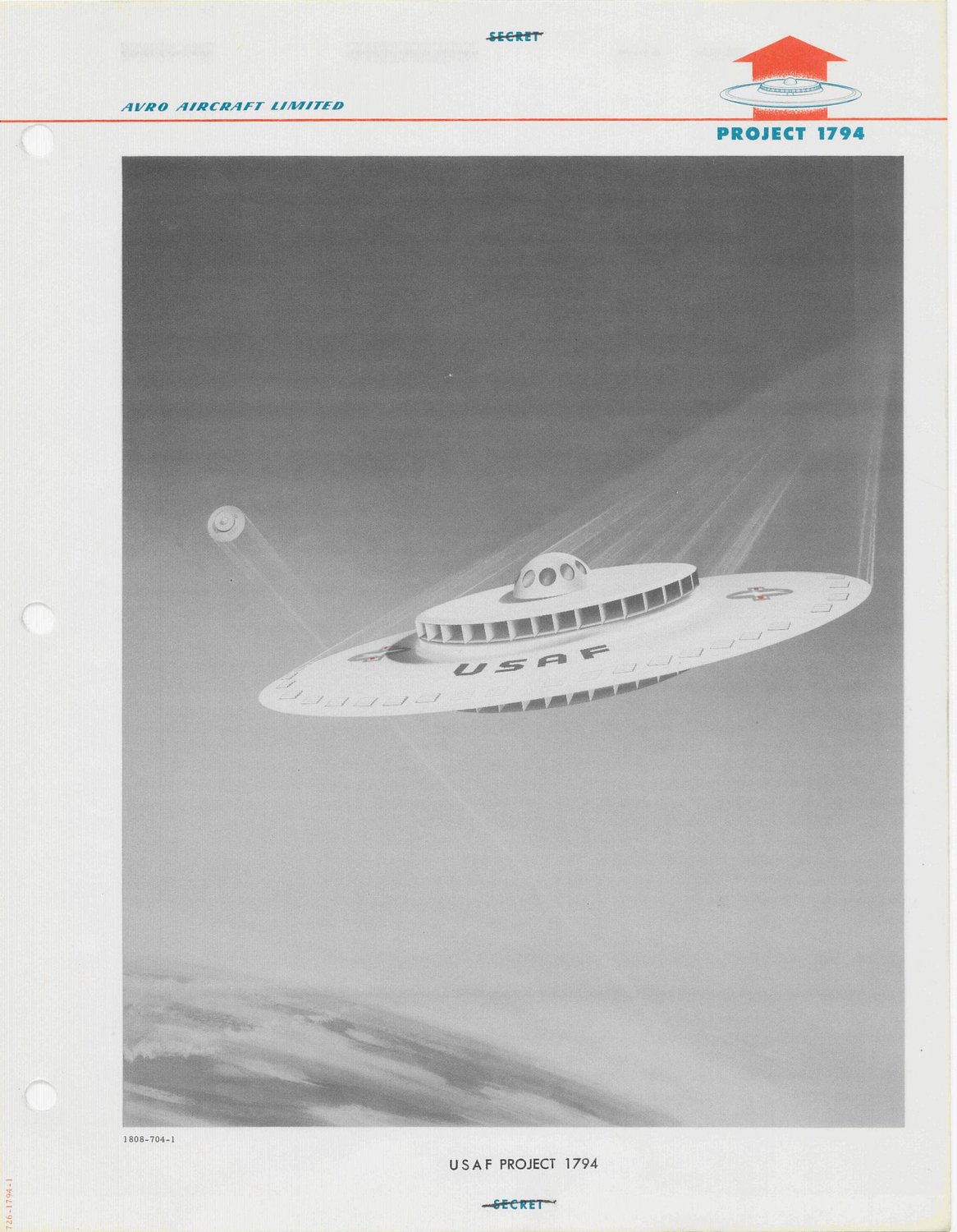 Pentagon Avrocar American flying saucers