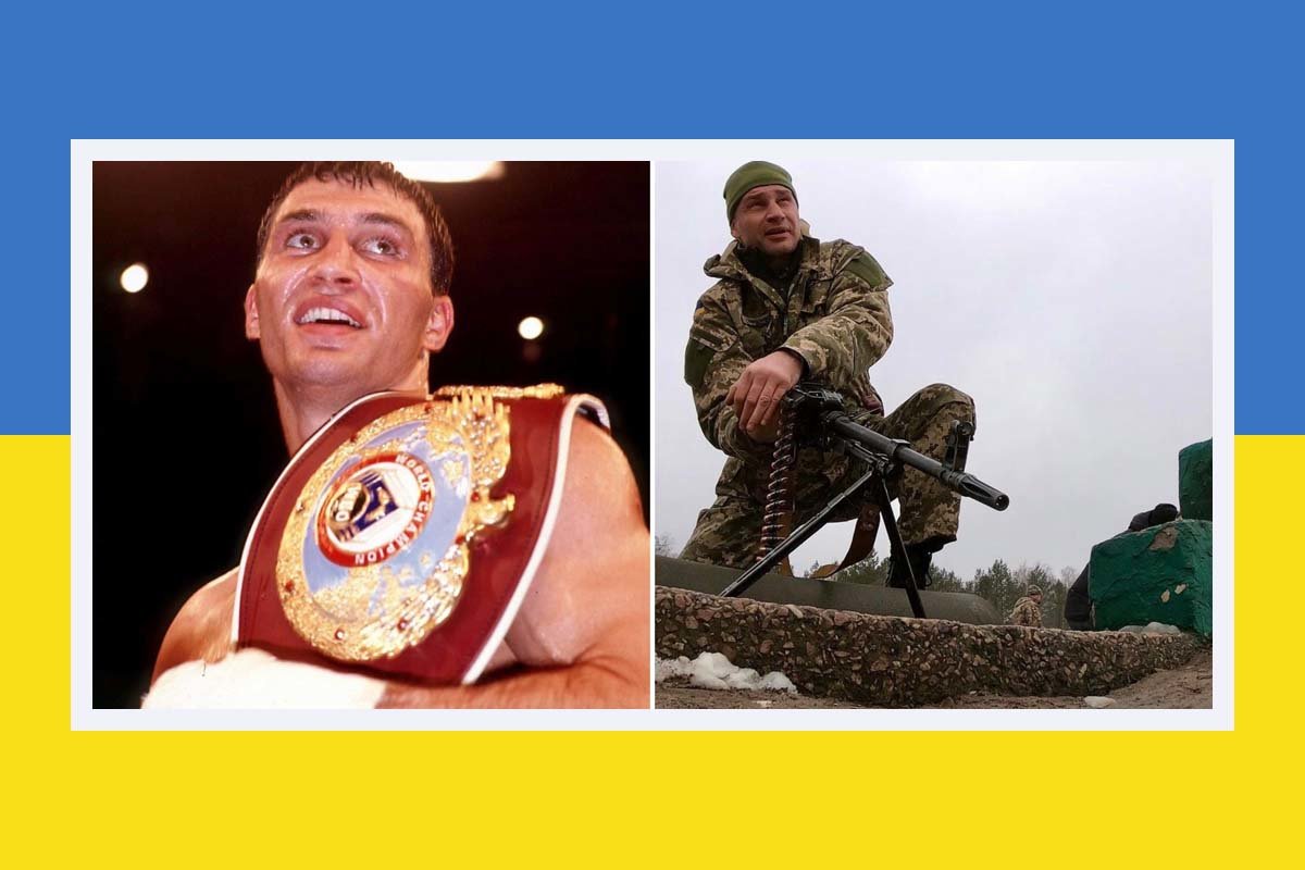 Klitschko brothers Ukraine boxers army coffee or die