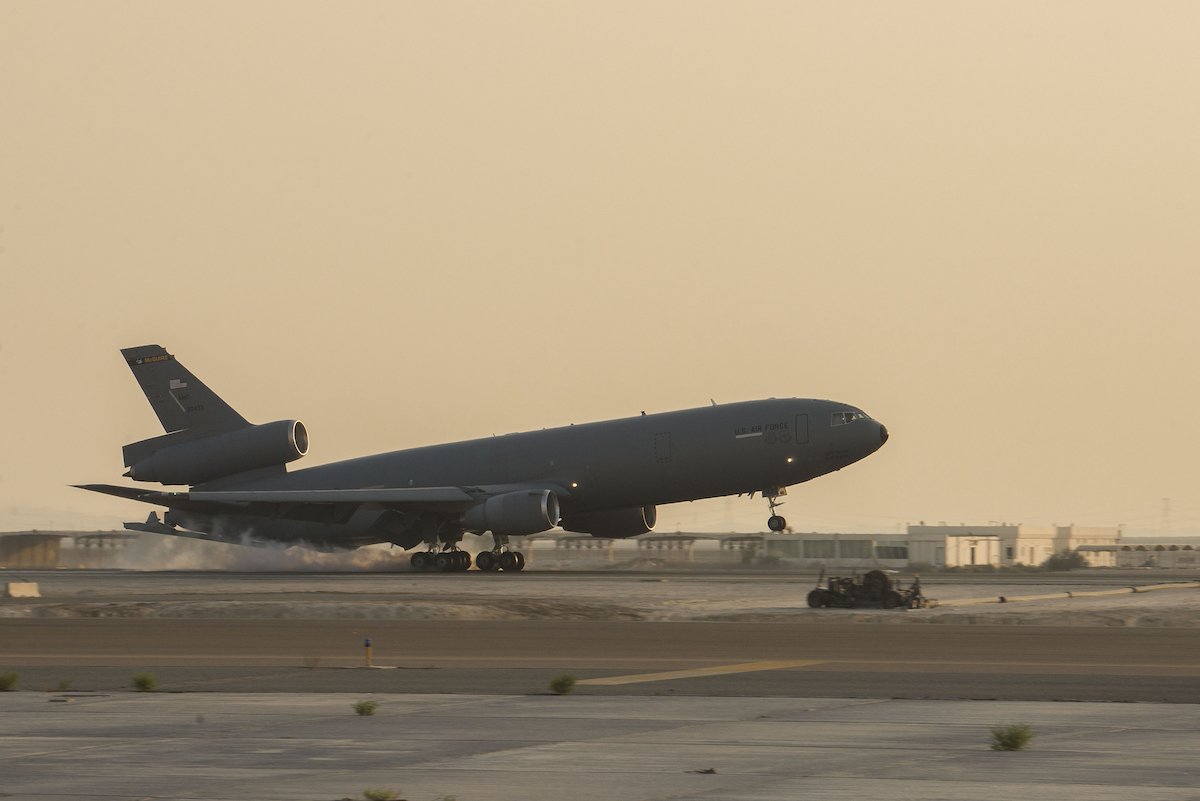 KC-10 Extender air-to-air refueling