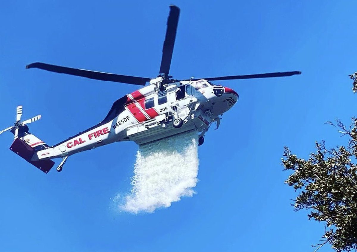 Cal Fire Hawk helicopter