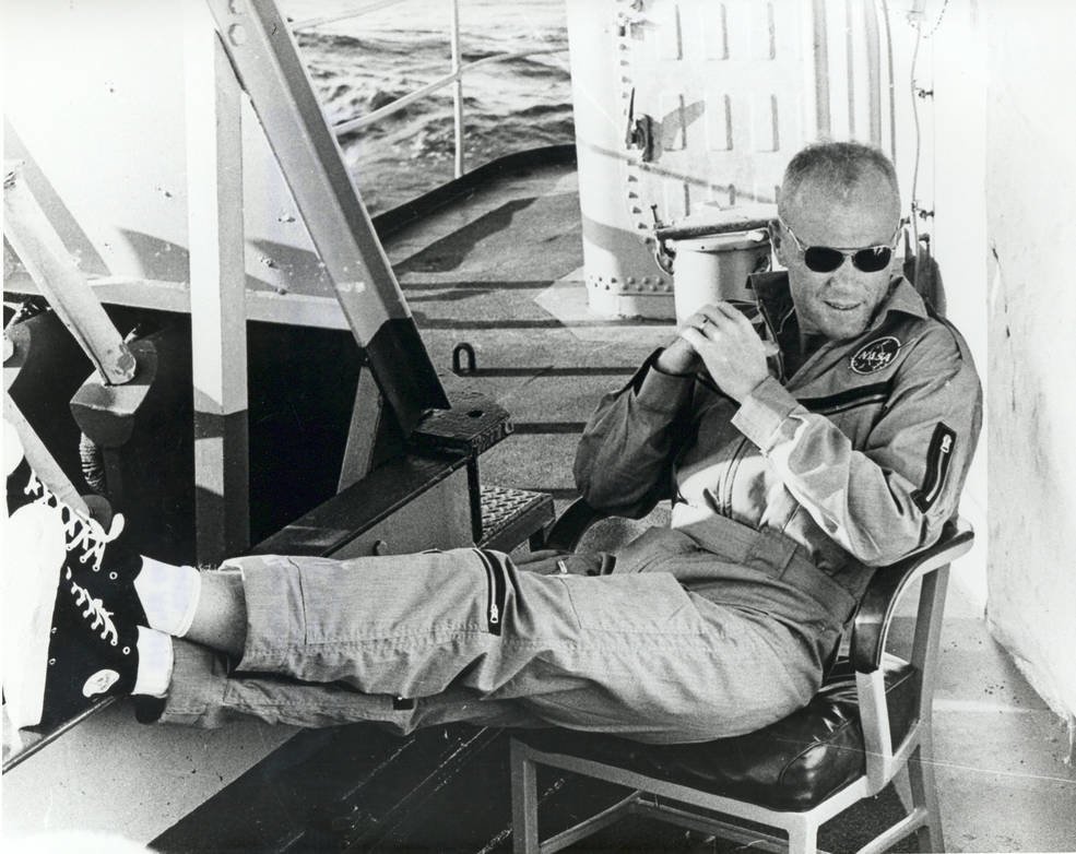 John Glenn astronaut marine coffee or die 