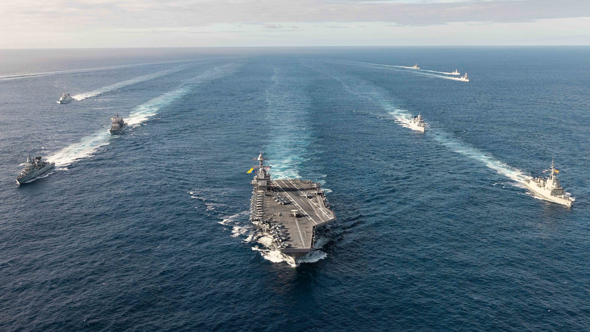 USS Gerald Ford strike group