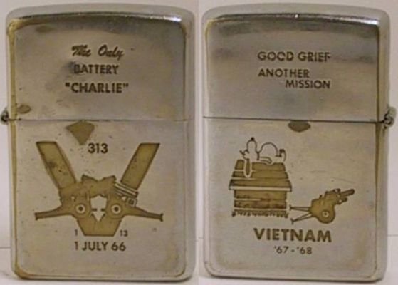 Vietnam Zippo lighter coffee or die 