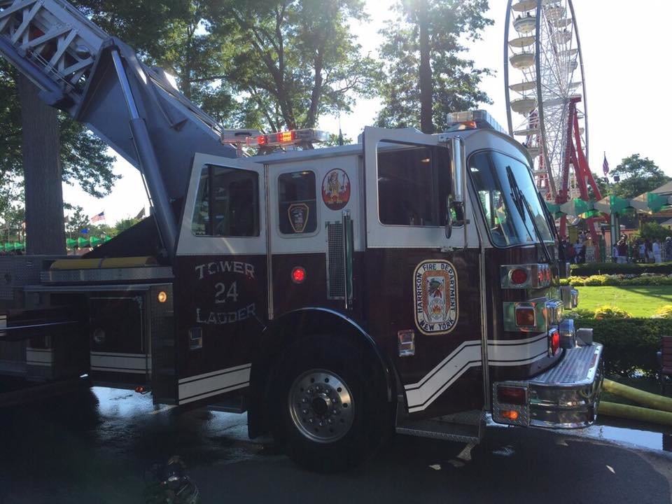 female fire department volunteer