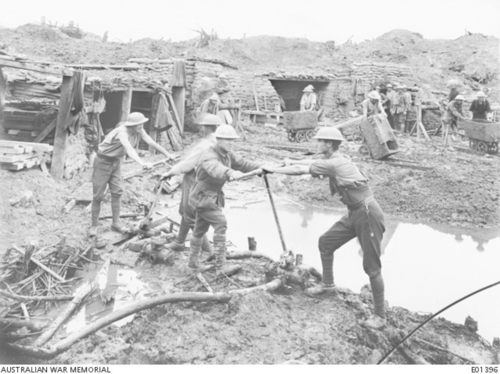1st Australian Tunneling Company coffee or die 