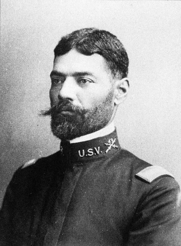 Edward L. Baker, Jr., United States Army. Recipient of the Medal of Honor for his actions in the Spanish-American War.