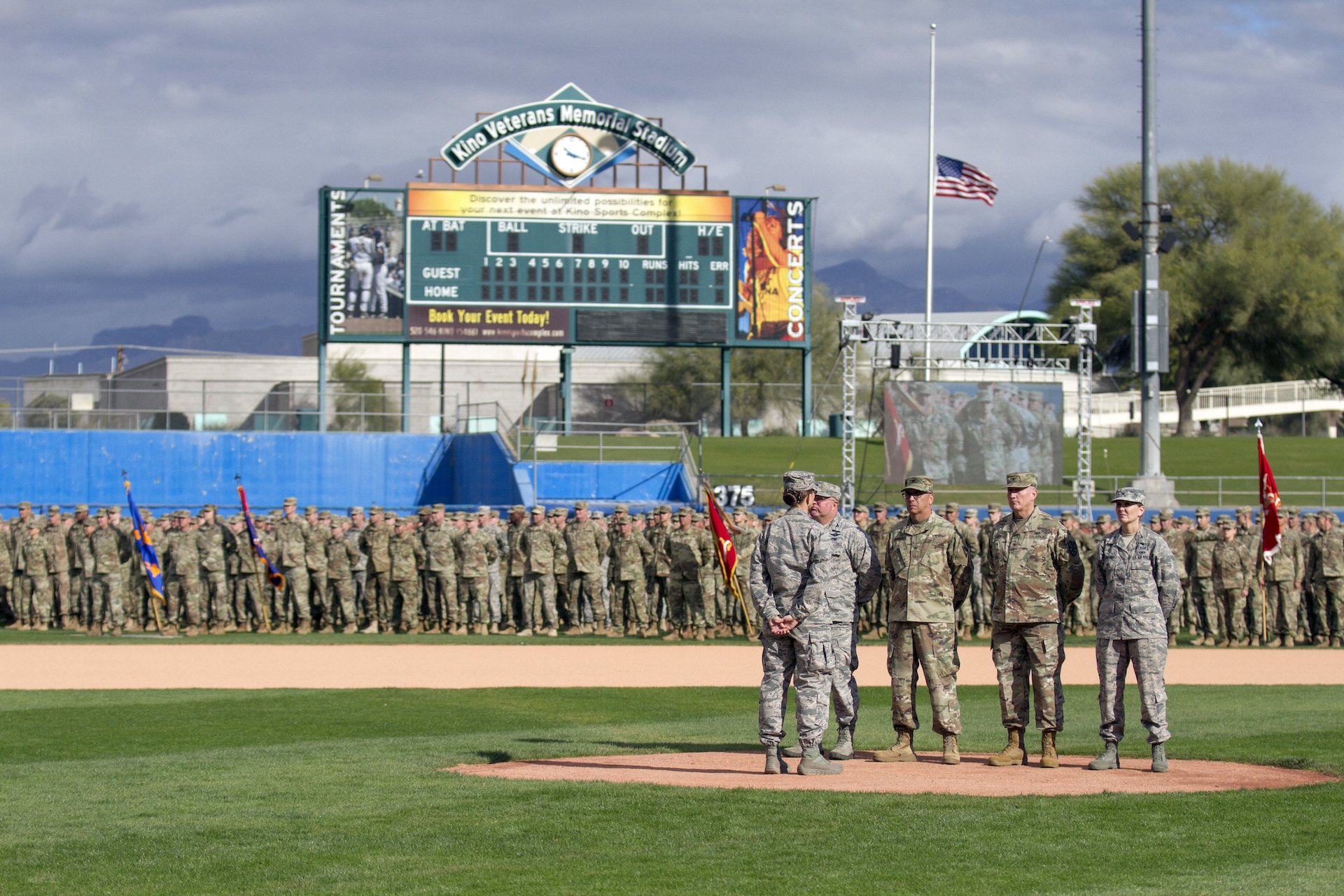Washington Army National Guard run