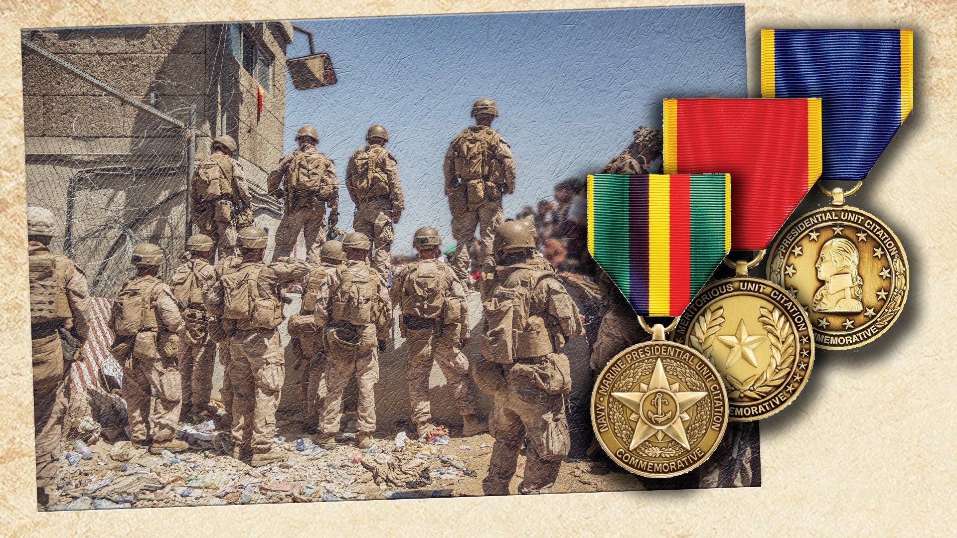 Troops in units who participated in the withdraw from Afghanistan are now eligible for the Meriorious Unit Citation. Units that were at Kabul's airport during the final withdraw will be considered for the Presidential Unit Citation, the highest award the military confers for combat operations to a unit.