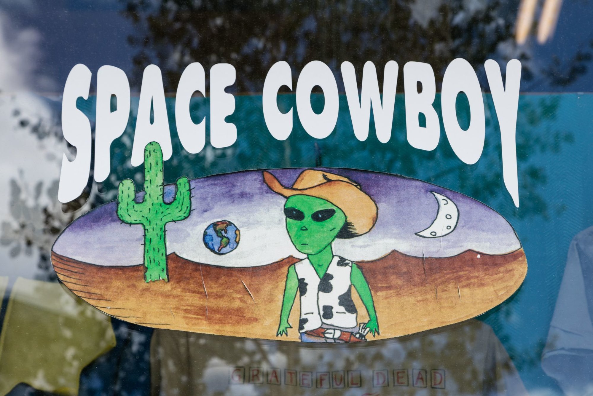Window of the Space Cowboy Smoke Shop, which calls itself “the highest head shop in the world,” in Breckenridge, Colorado, on Aug. 8, 2015. This photo by Carol M. Highsmith is now in the Library of Congress.