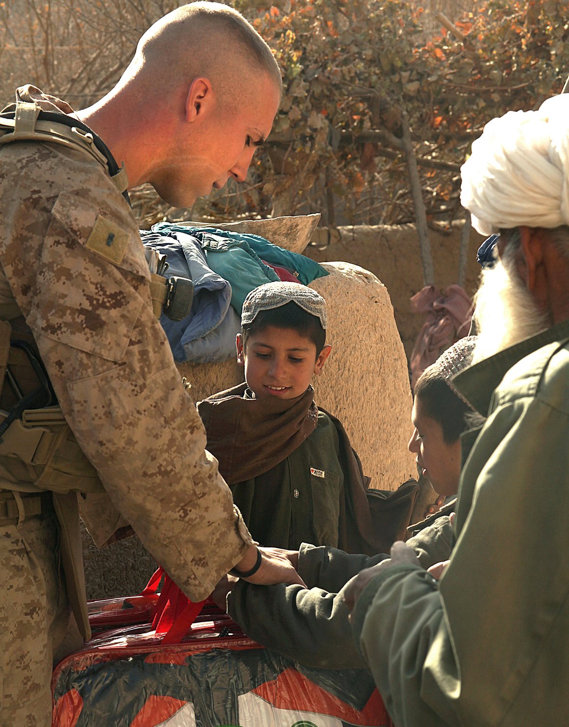Thomas Schueman, Sangin, Afghanistan