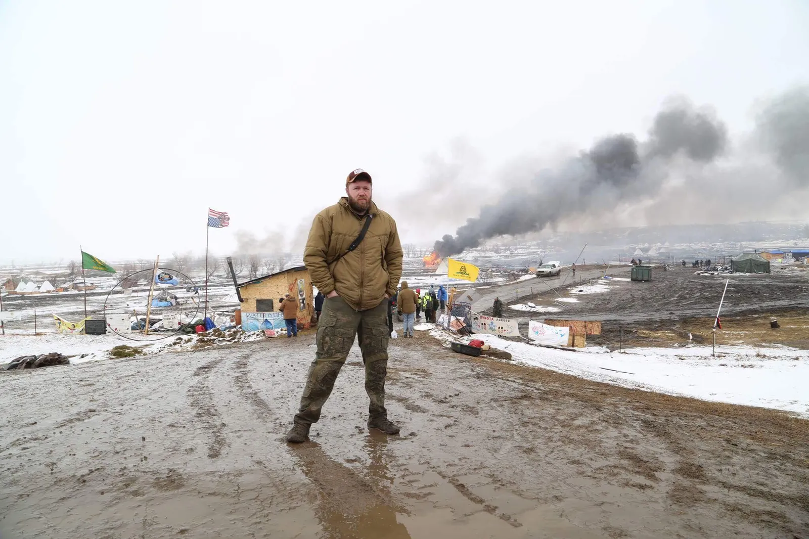 Photo by AJ Miller. Marty Skovlund Jr Standing Rock