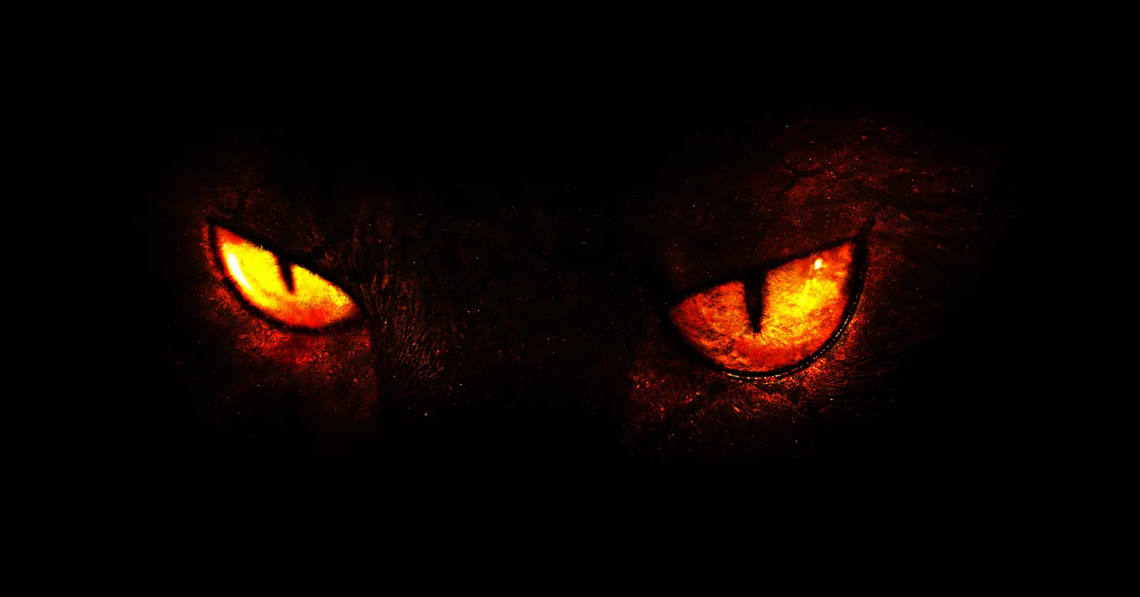 Demonic eyes, hellcat