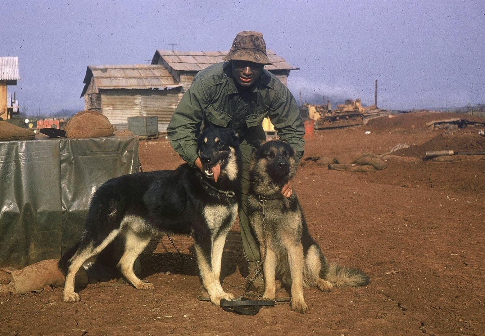 Cpl. John Moran, war dog King