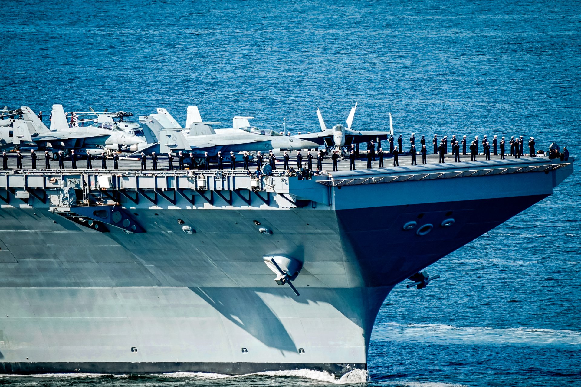 oslo norway uss gerald r. ford