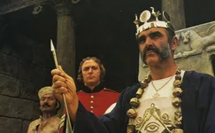 Sean Connery starred in the 1975 John Huston social commentary, The Man Who Would Be King.