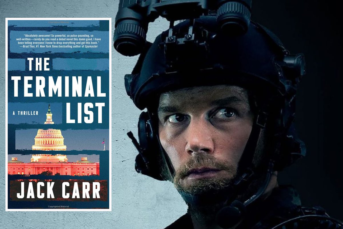 Chris Pratt stars as Navy SEAL James Reece in The Terminal List on Amazon Prime Video. Composite by Coffee or Die Magazine. 