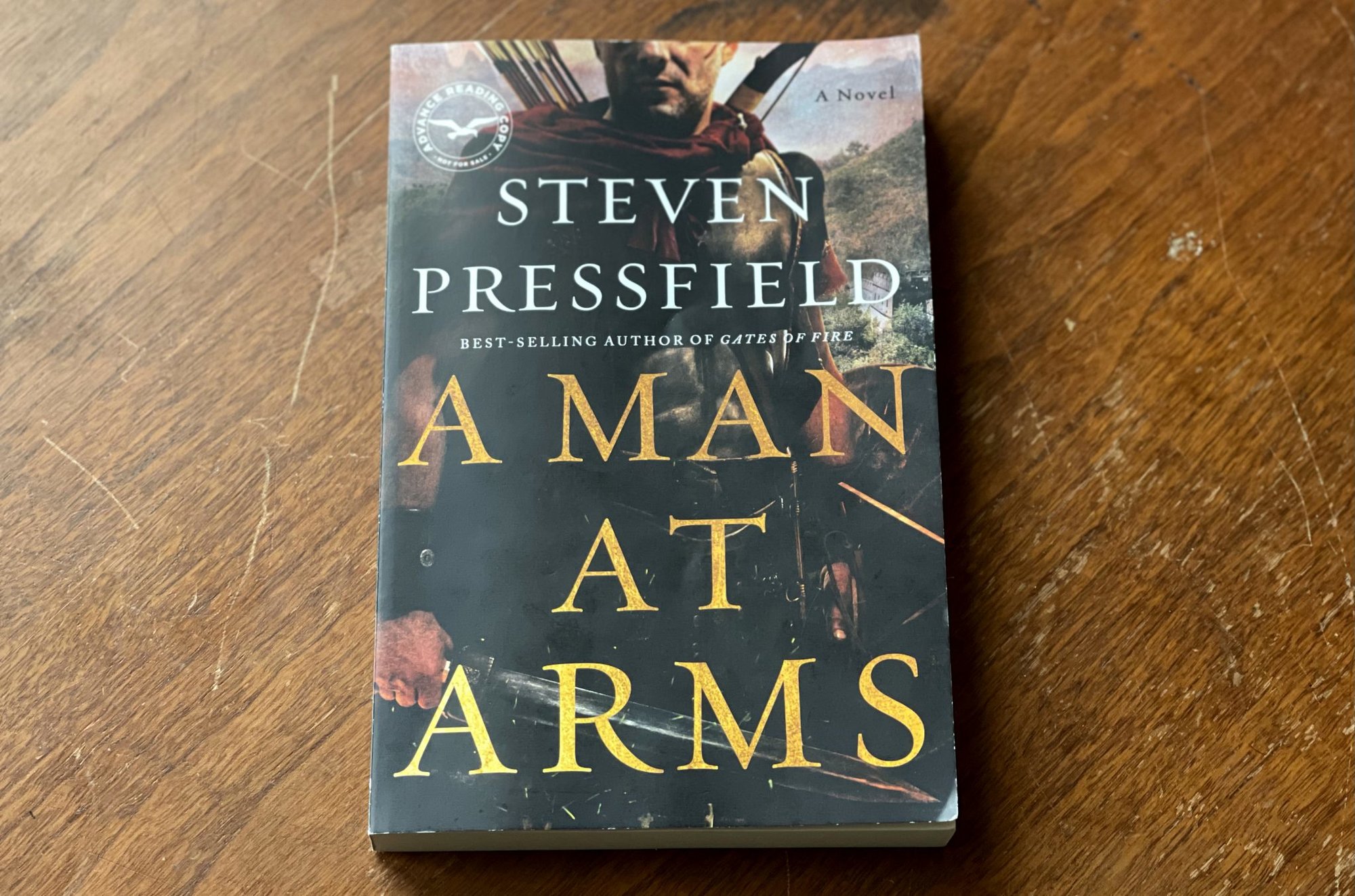 Steven Pressfield, A Man at Arms, books