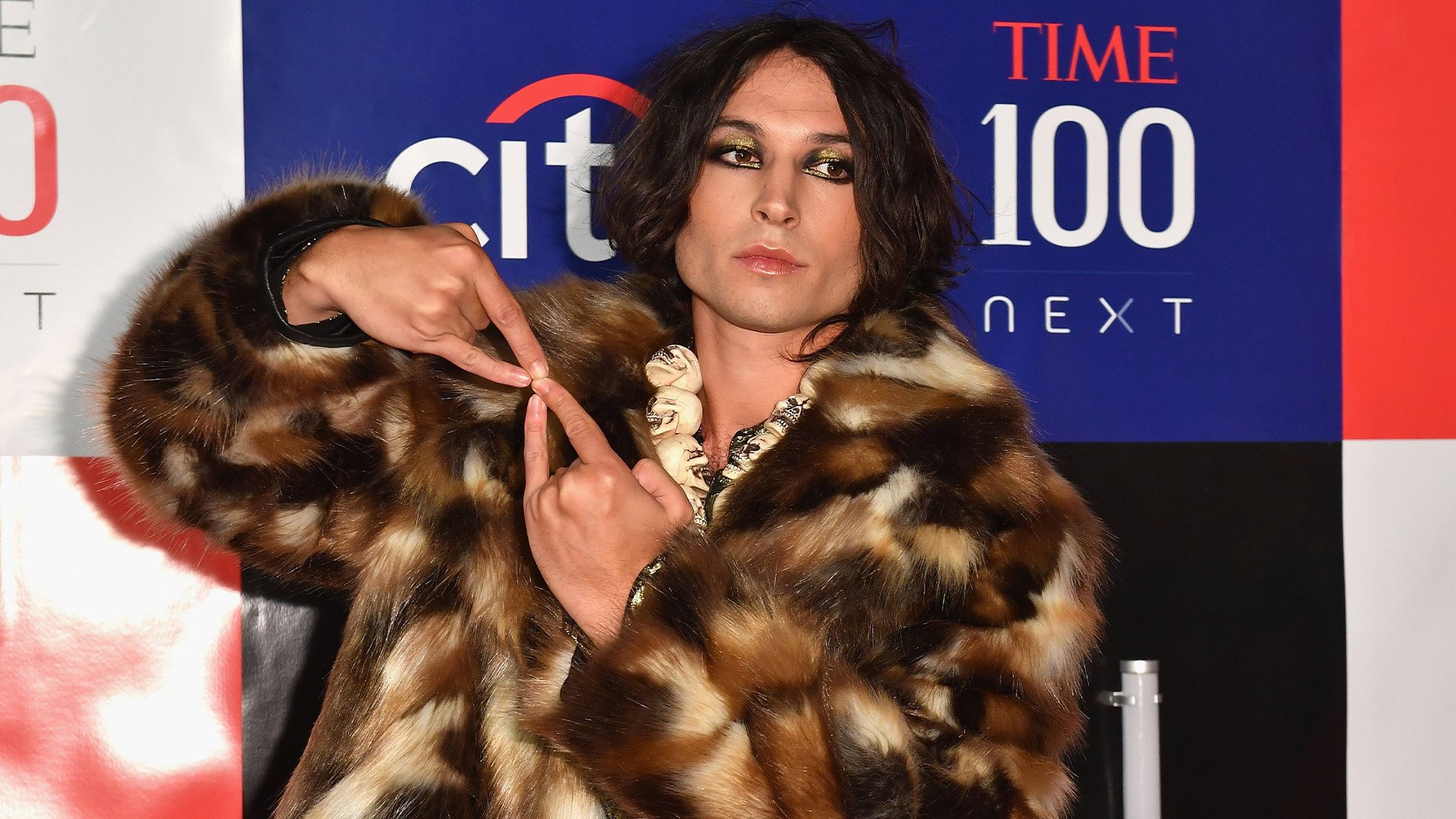 US actor Ezra Miller attends the First Annual "Time 100 Next" gala at Pier 17 on Nov. 14, 2019. in New York City. Photo by Angela Weiss / AFP via Getty Images.