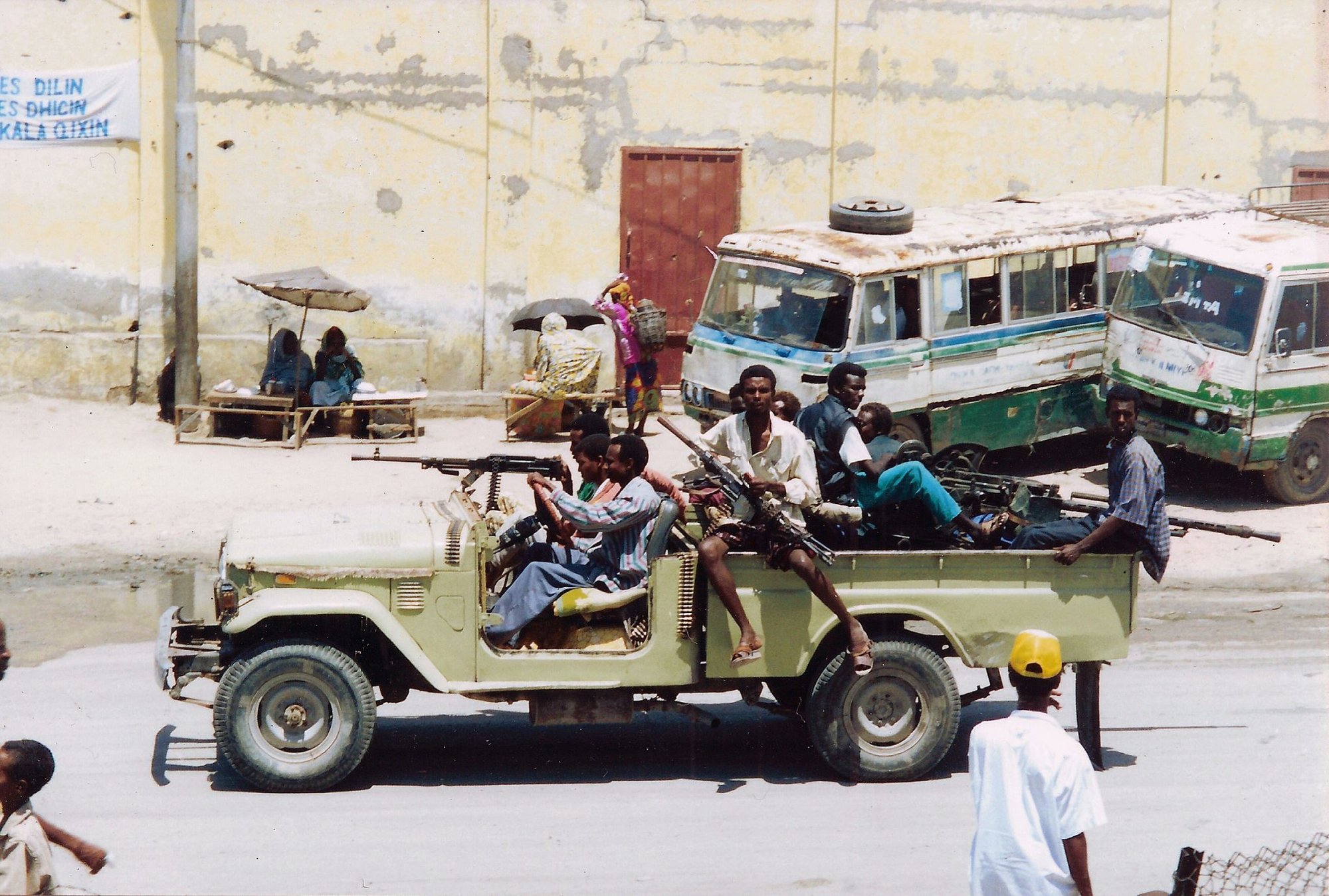 improvised fighting vehicle Mogadishu Somalia