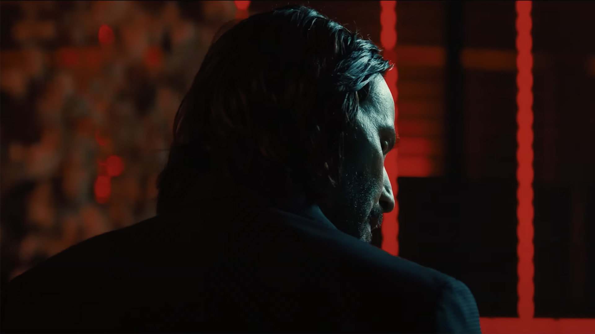 Keanu Reeves reprises his role as the legendary assassin John Wick in the fourth installment of the series set to hit theaters March 24th, 2023. Screenshot from YouTube. 