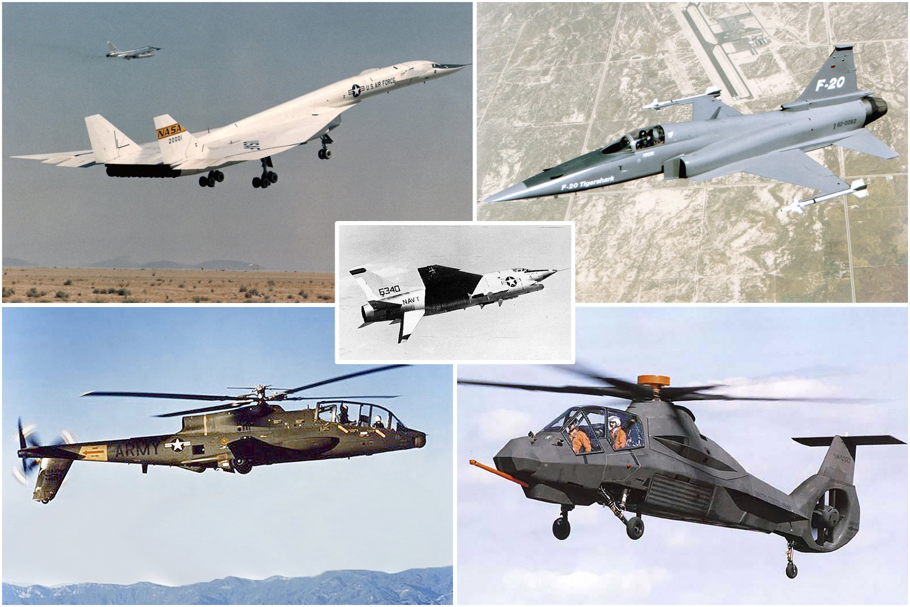 five aircraft that never made it into service