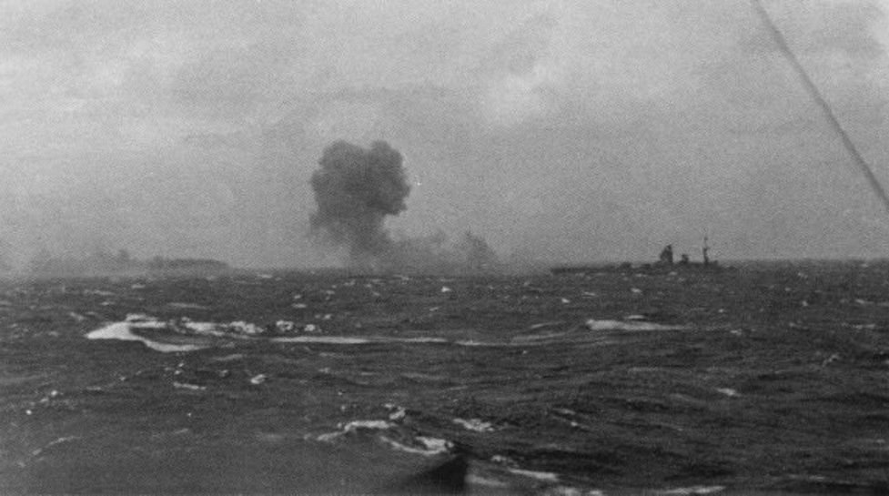 Nazi navy Bismarck sinking