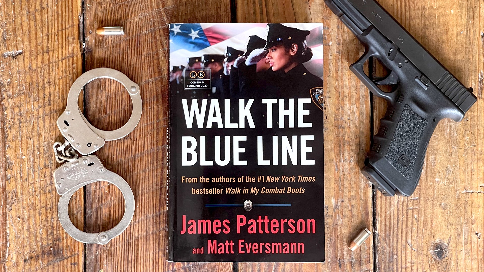 Walk The Blue Line is the third collaboration between James Patterson and Matt Eversmann. Photo by Mac Caltrider/Coffee or Die Magazine.