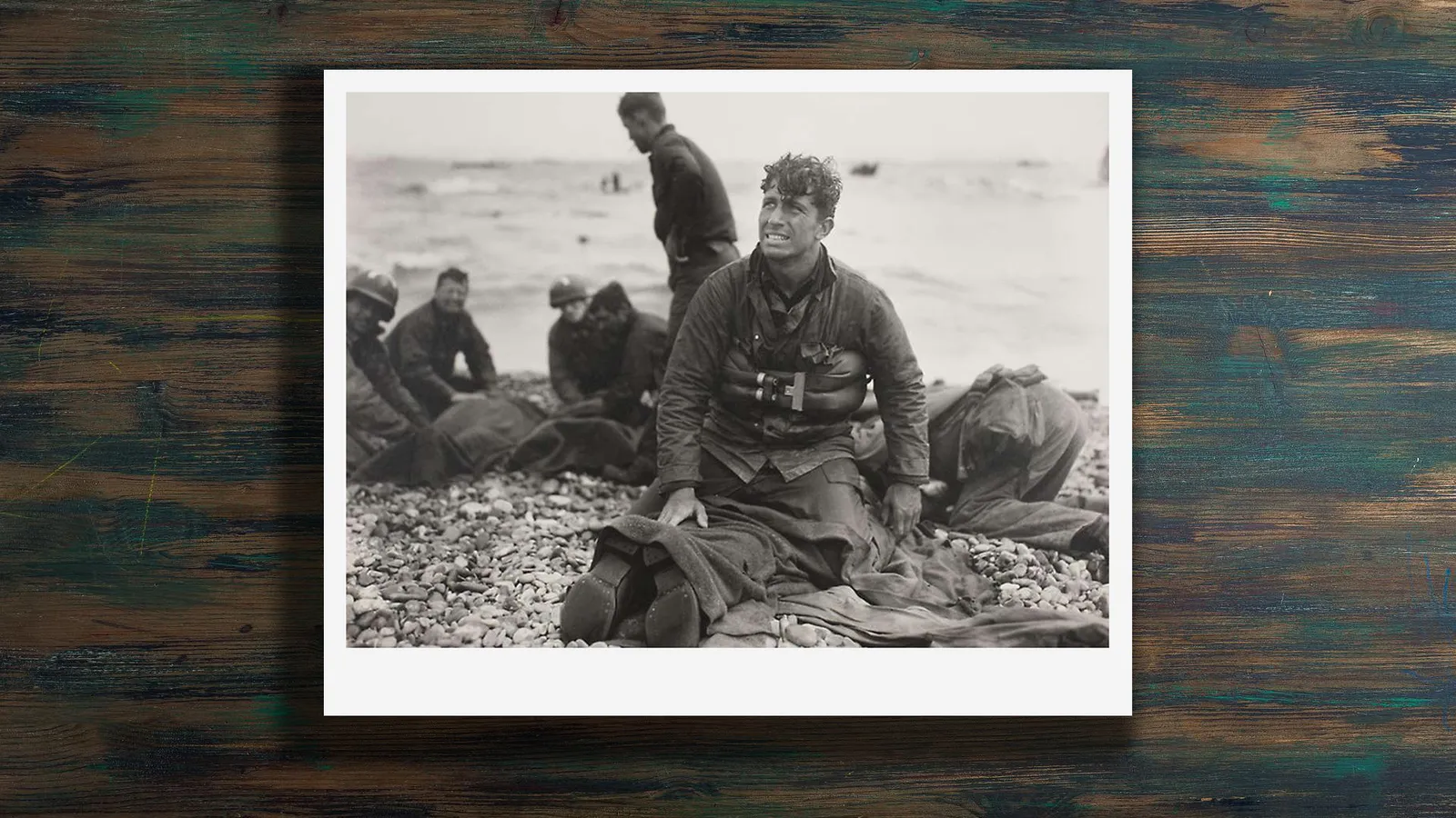 Heroic Beauty Omaha Beach WWII