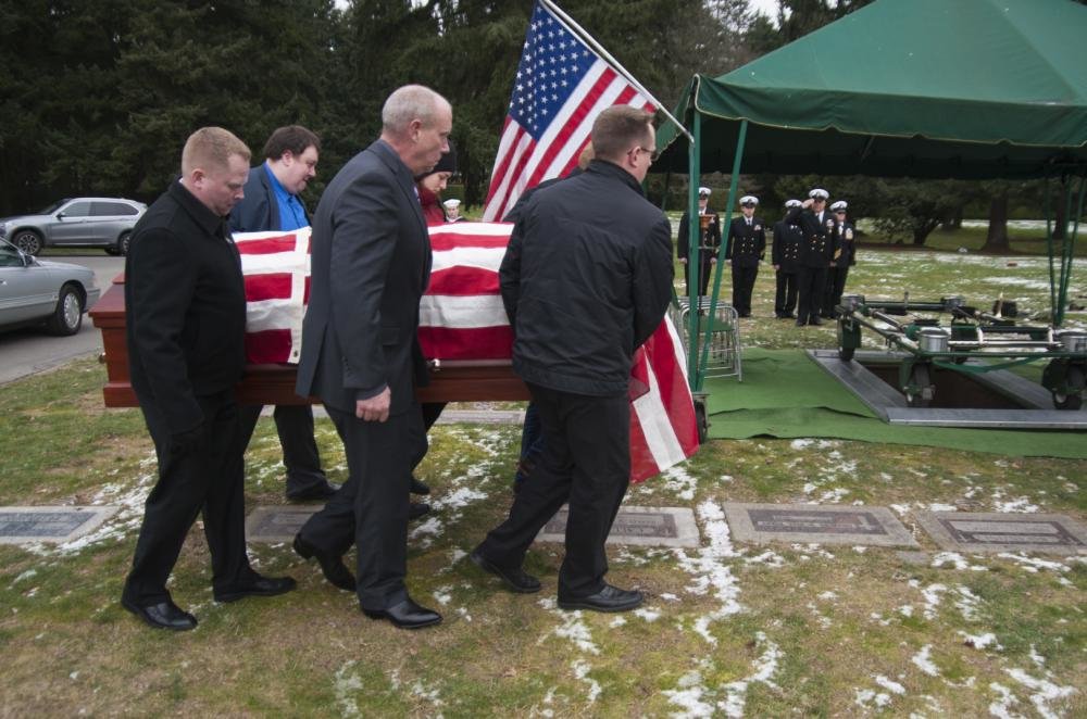 A dishonorable discharge takes away all of your benefits, including a your right to funeral with military honors. Photo courtesy of the U.S. Navy.