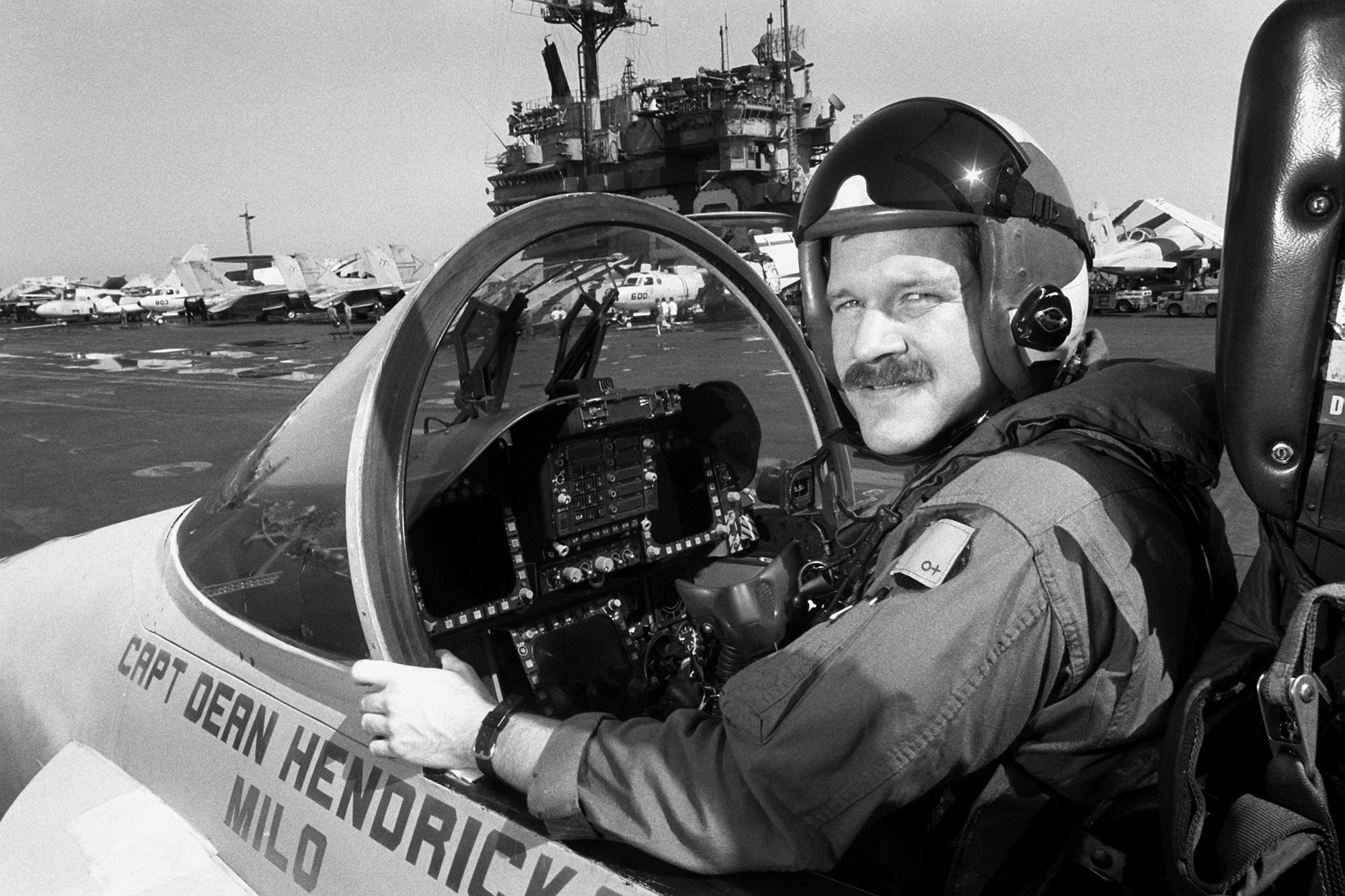 Persian Gulf War Mark Fox navy pilot desert storm coffee or die