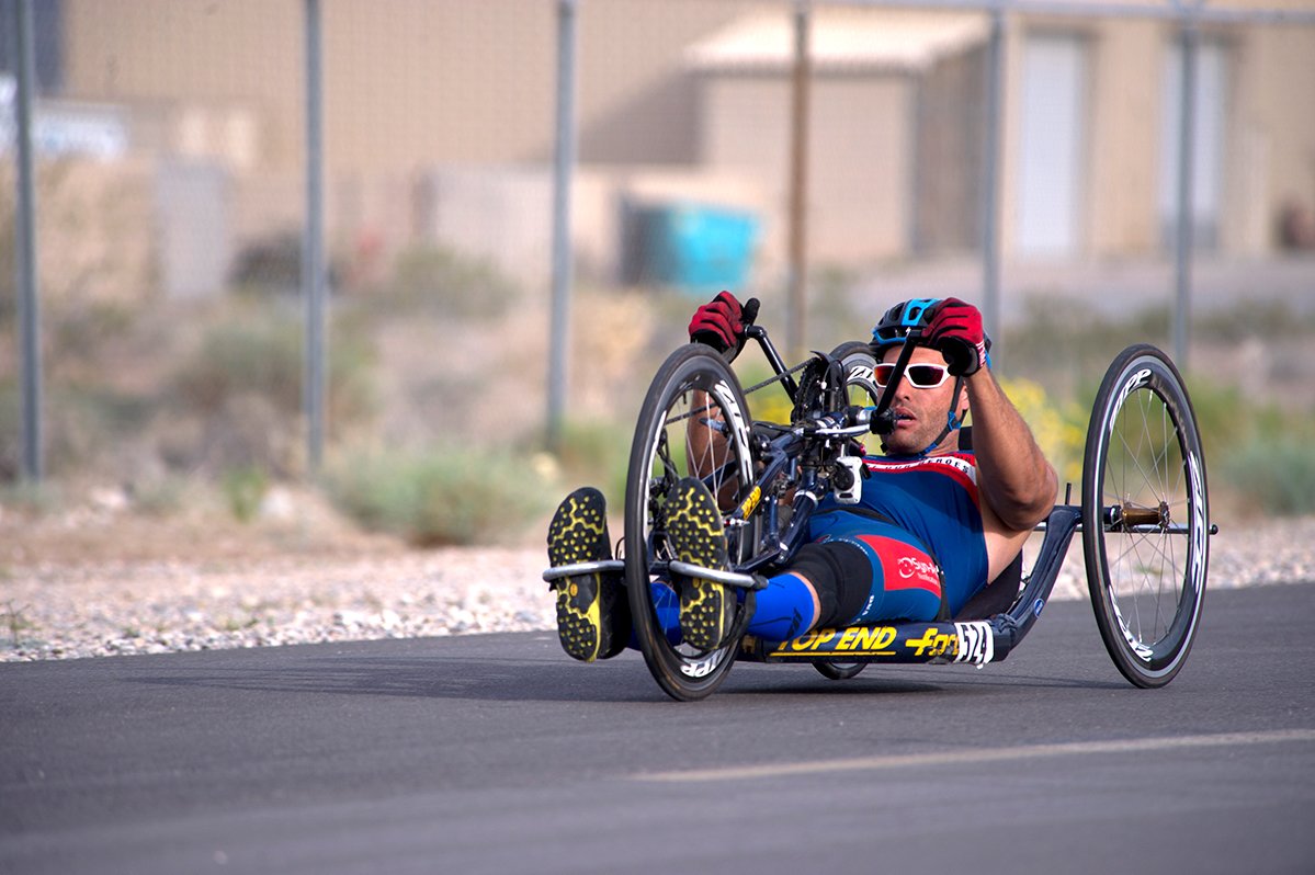 Paralympic cycling relay